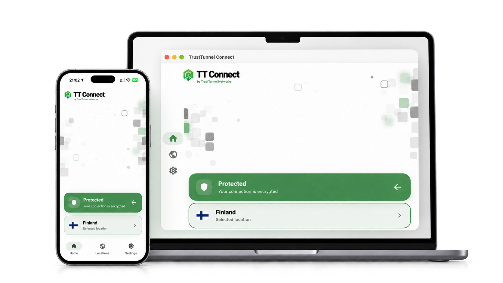 TT Connect on MacBook and iPhone
